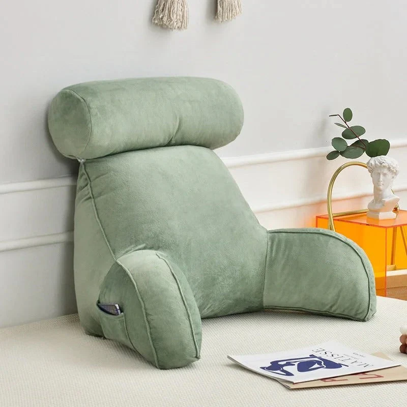 Backrest Pillow With Arms & Adjustable Headrest - Image 4