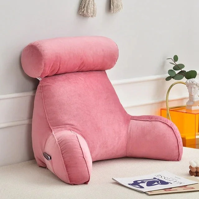 Backrest Pillow With Arms & Adjustable Headrest - Image 5