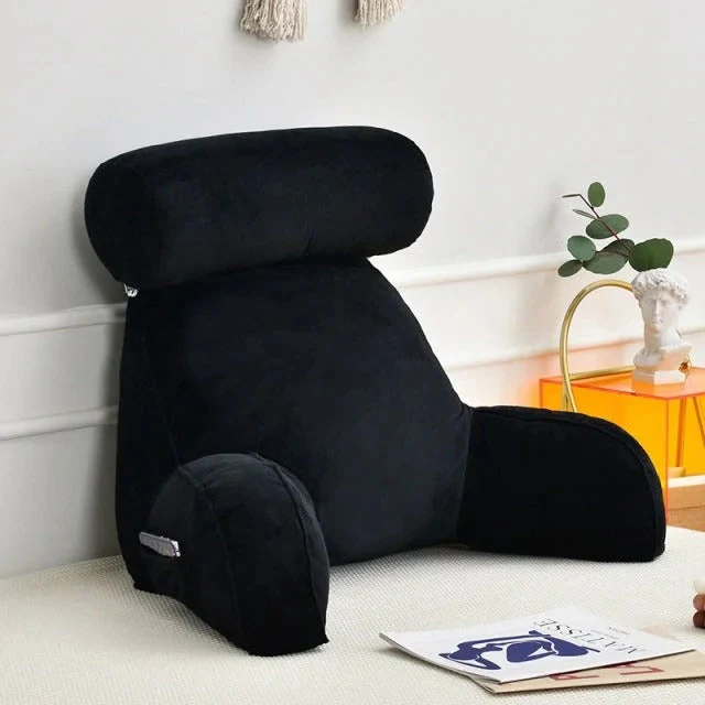 Backrest Pillow With Arms & Adjustable Headrest - Image 7
