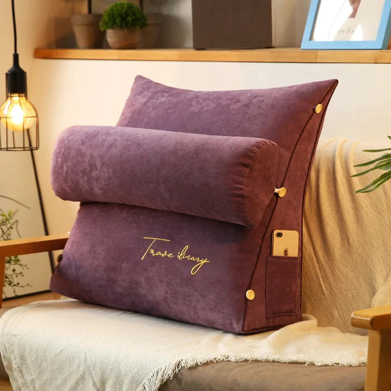 Luxury Backrest Reading Pillow - Image 3