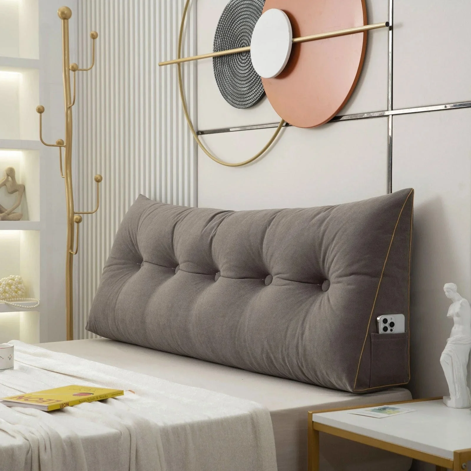 Luxury Chic Wedge Pillow - Image 5