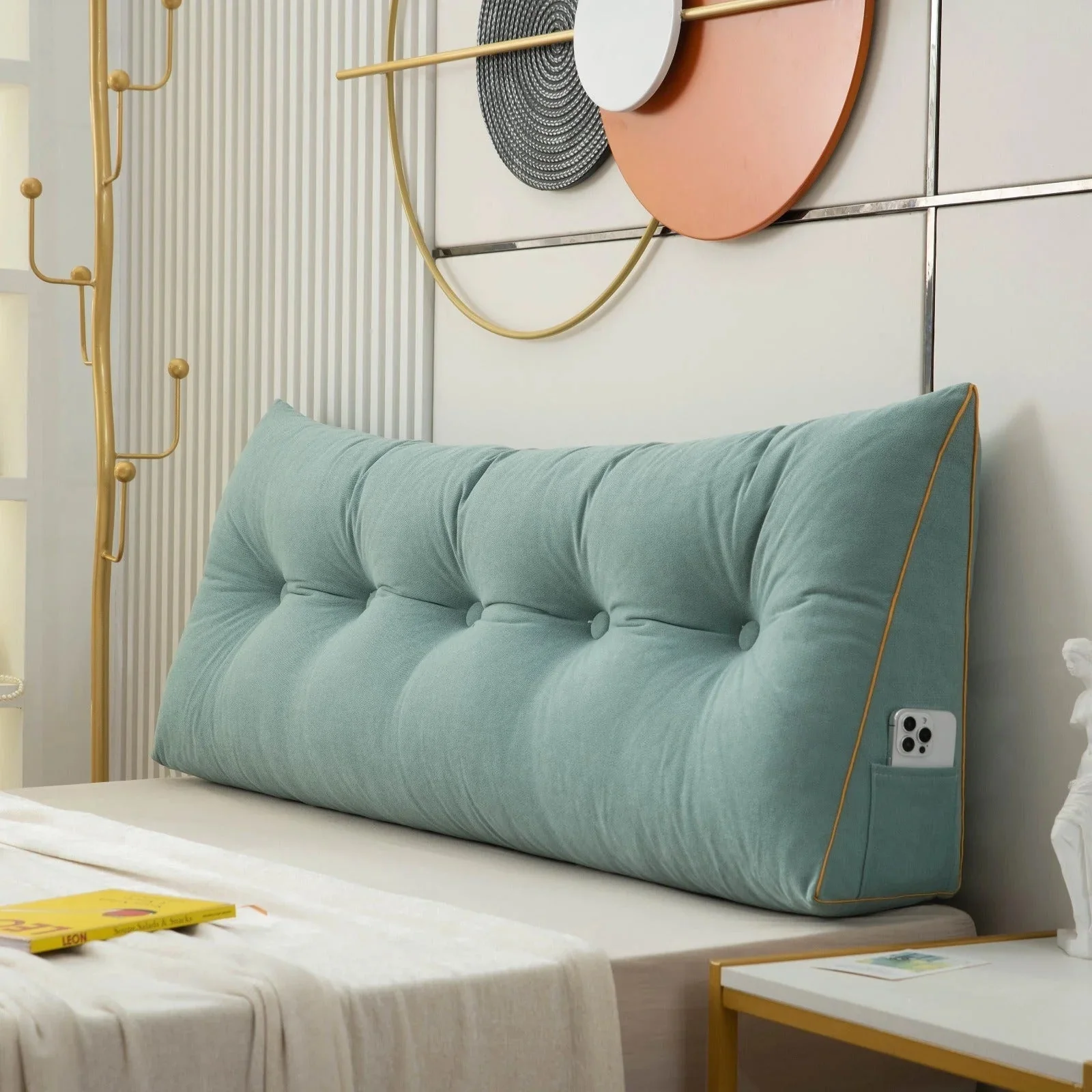 Luxury Chic Wedge Pillow - Image 6